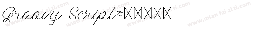 Groovy Script字体转换